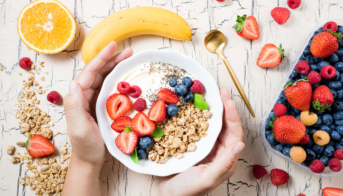 Get helpful tips to create and maintain a healthy breakfast for adults.
