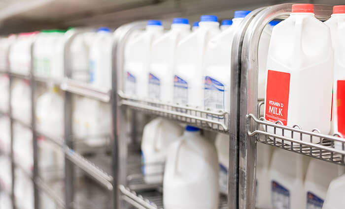 Gallon Of Milk Stock Photo - Download Image Now - Gallon, Milk
