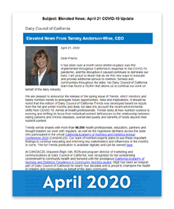Read the Elevated News from April 2020.