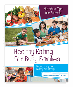 Parents can teach children healthy eating habits to last a lifetime.