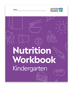 Our Kindergarten grade curriculum teaches kids what healthy eating looks like.